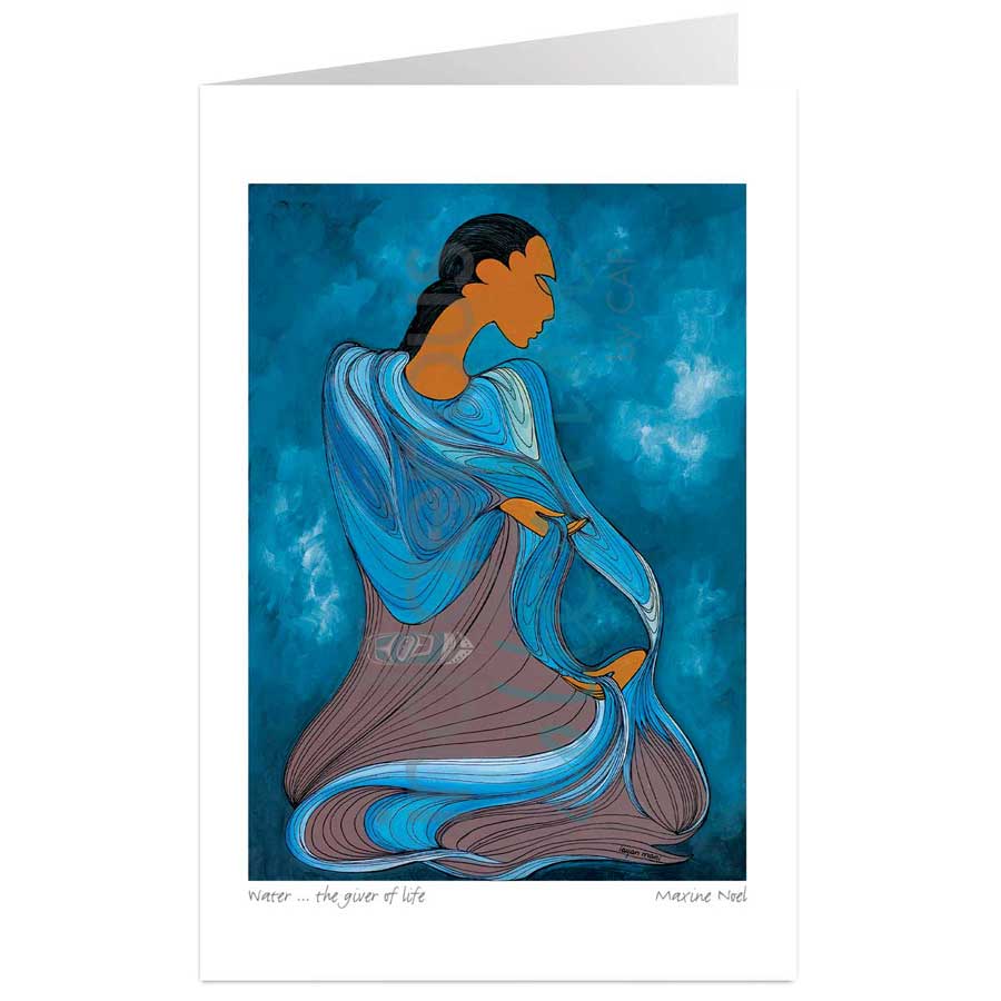 Water...the giver of life by artist Maxine Noel