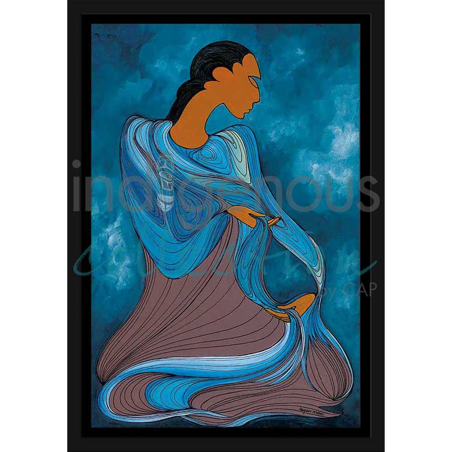 Water...the giver of life by artist Maxine Noel - Santee Oglala Sioux. Indigenous Collection