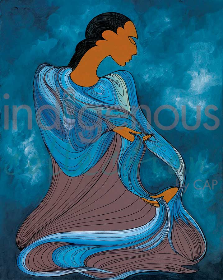 Water...the giver of life by artist Maxine Noel
