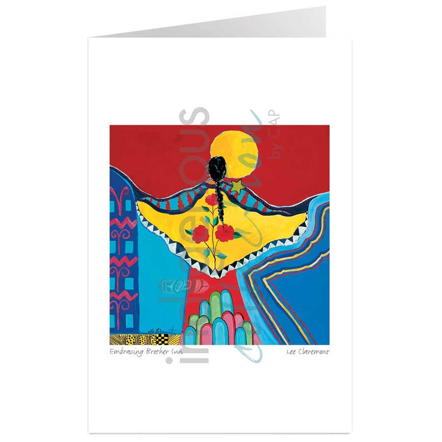 Embracing Brother Sun by artist Lee Claremont