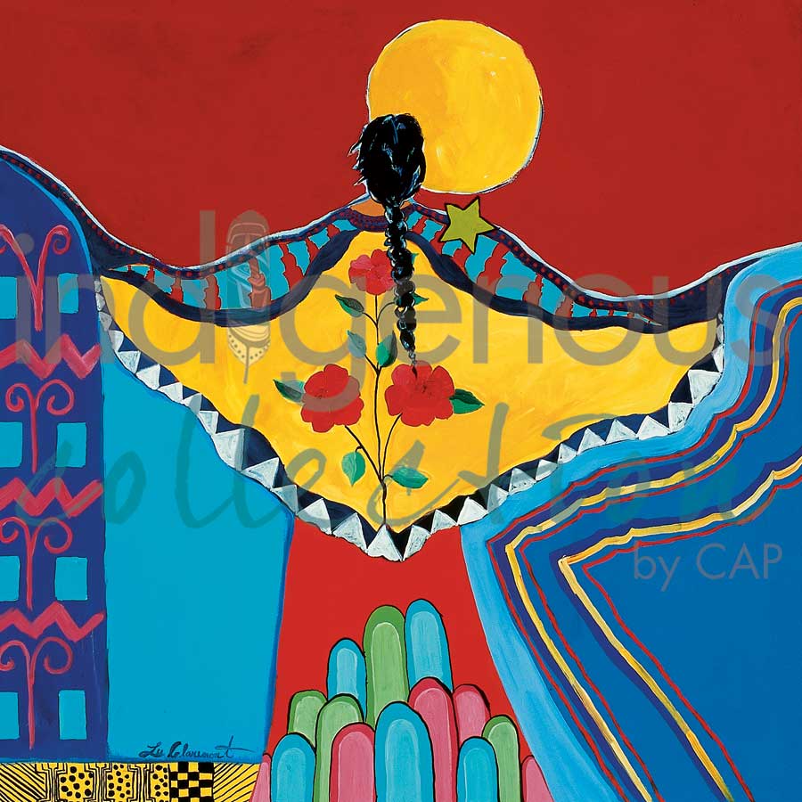 Embracing Brother Sun by artist Lee Claremont