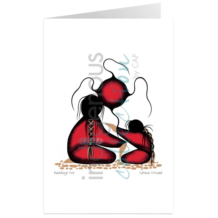 Reaching Out by artist Simone McLeod