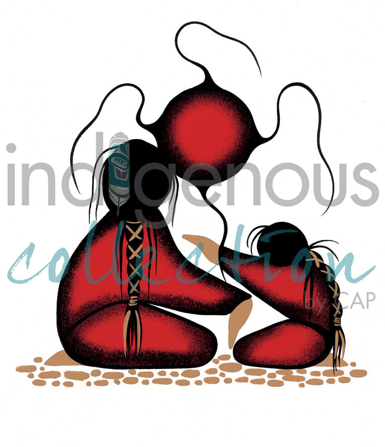 Reaching Out by artist Simone McLeod