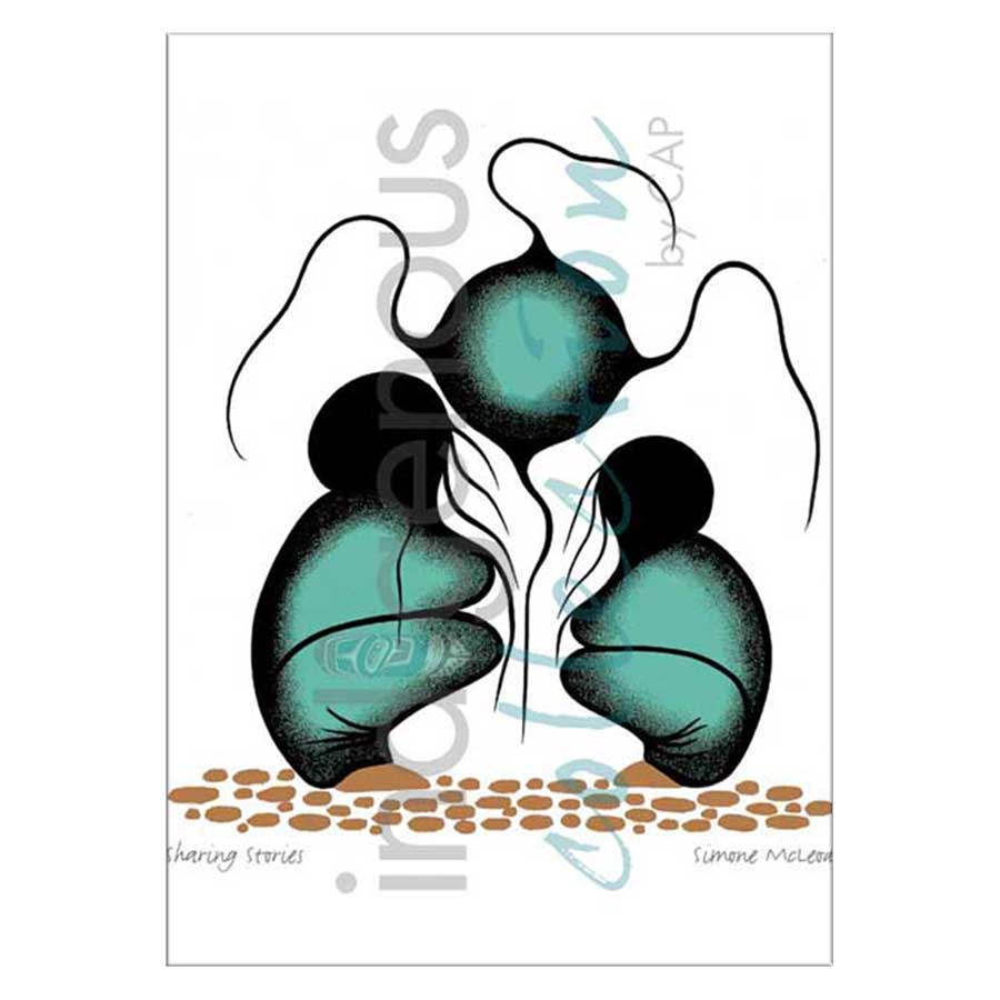 Sharing Stories Canvas Prints