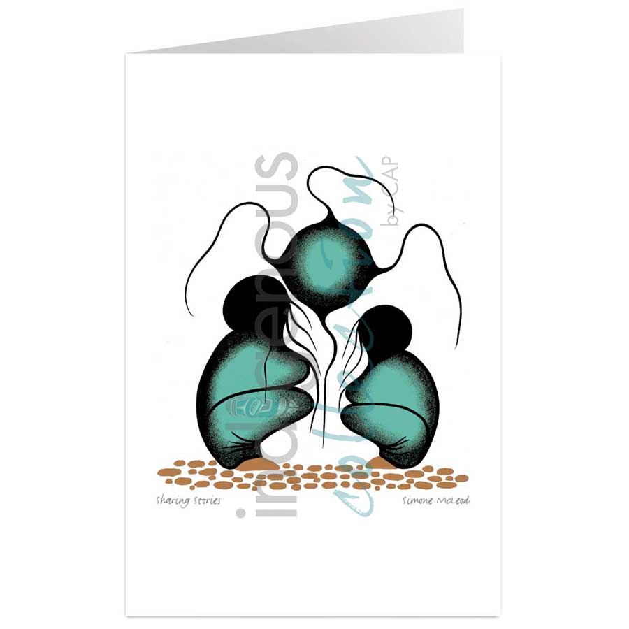 Sharing Stories by artist Simone McLeod