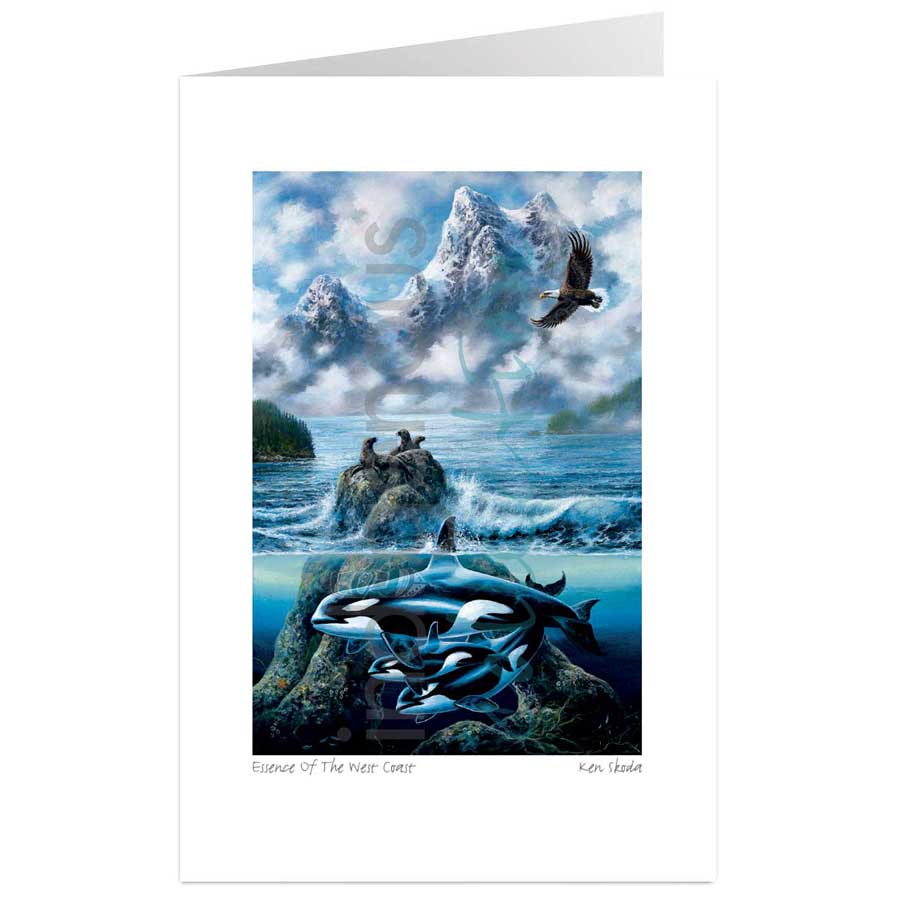 Essence of the West Coast by artist Ken Skoda