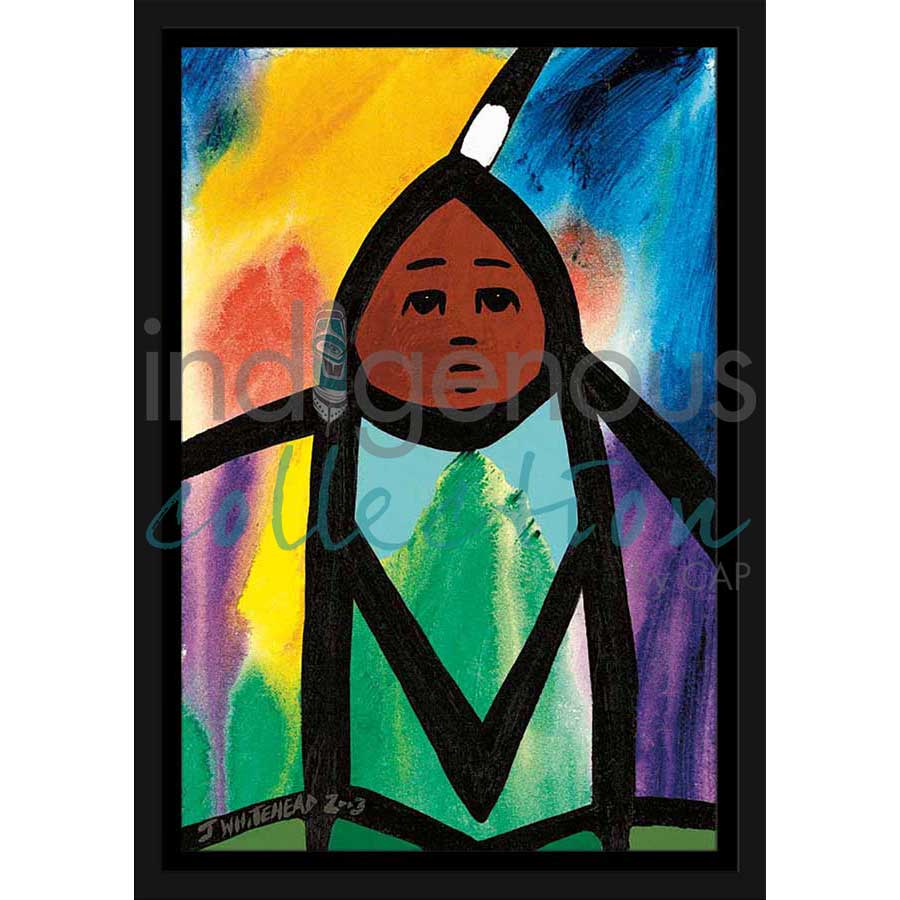 Hidden by artist Jerry Whitehead - Cree. Indigenous Collection