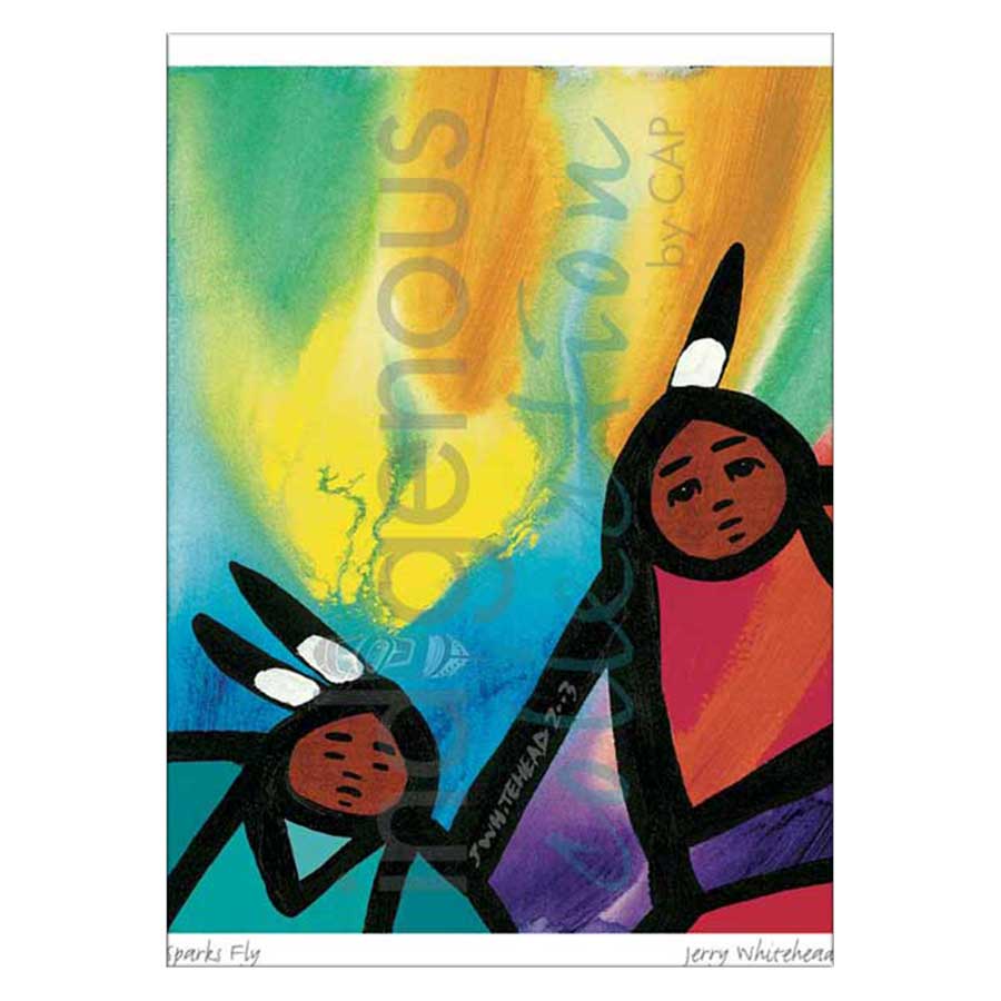 Sparks Fly Canvas Prints