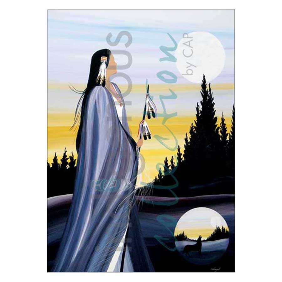 Spirit of the Wolf Canvas Prints