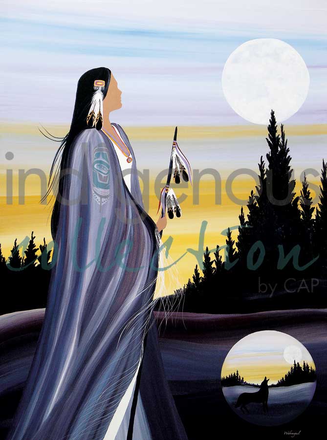 Spirit of the Wolf by artist Betty Albert