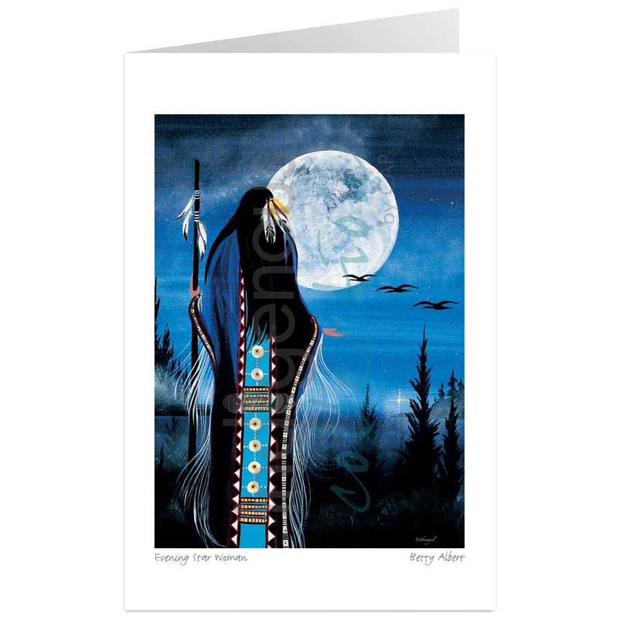 Evening Star Woman by artist Betty Albert