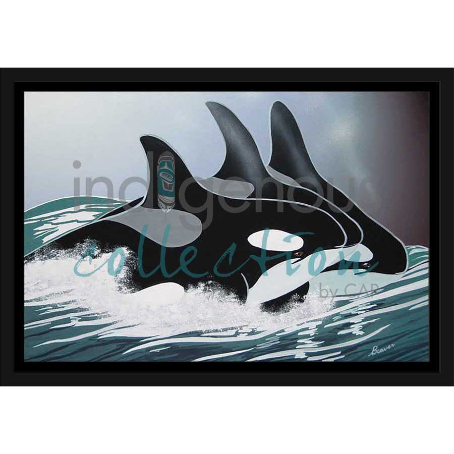 Swell Surge by artist Rick Beaver - Ojibway. Indigenous Collection