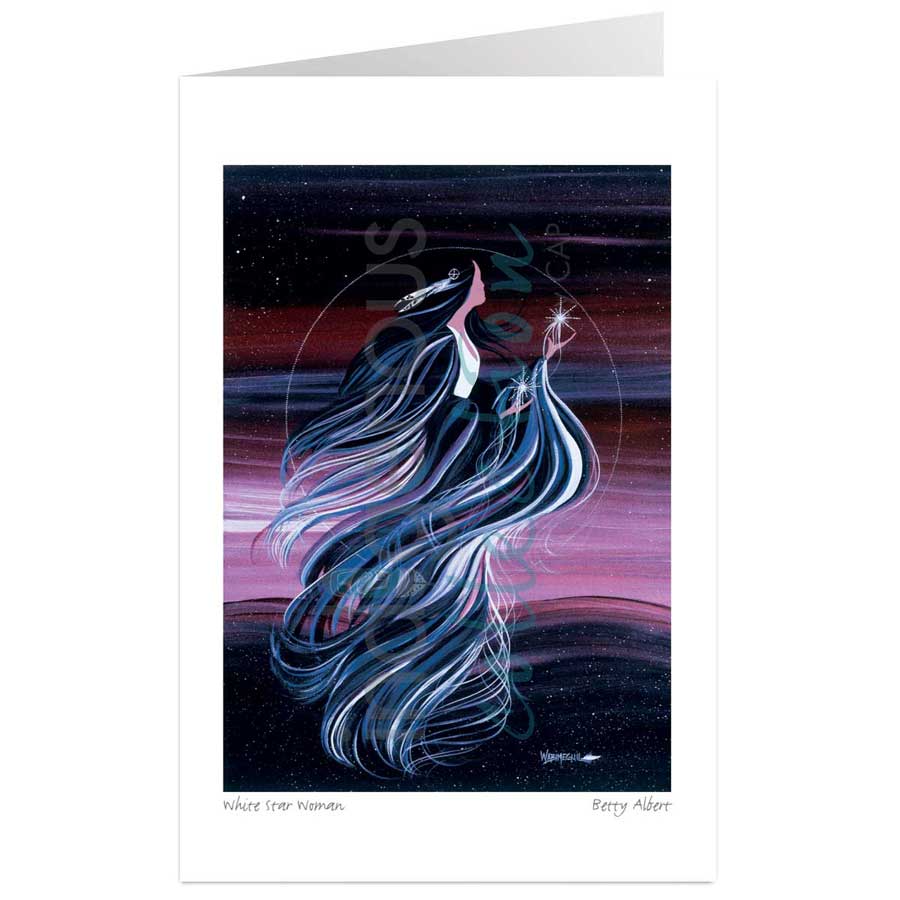 White Star Woman by artist Betty Albert