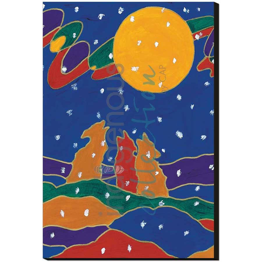 Full Moon by artist Dawn Oman - Denesuline (Chipewyan). Indigenous Collection