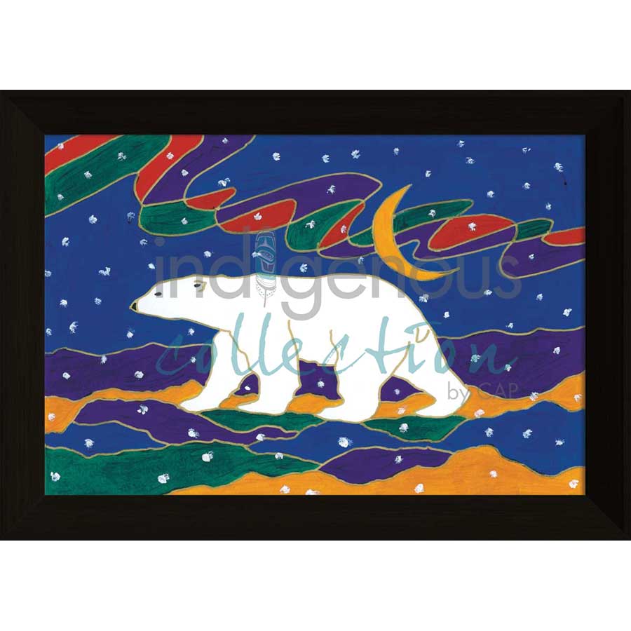 Papa Bear by artist Dawn Oman - Denesuline (Chipewyan). Indigenous Collection