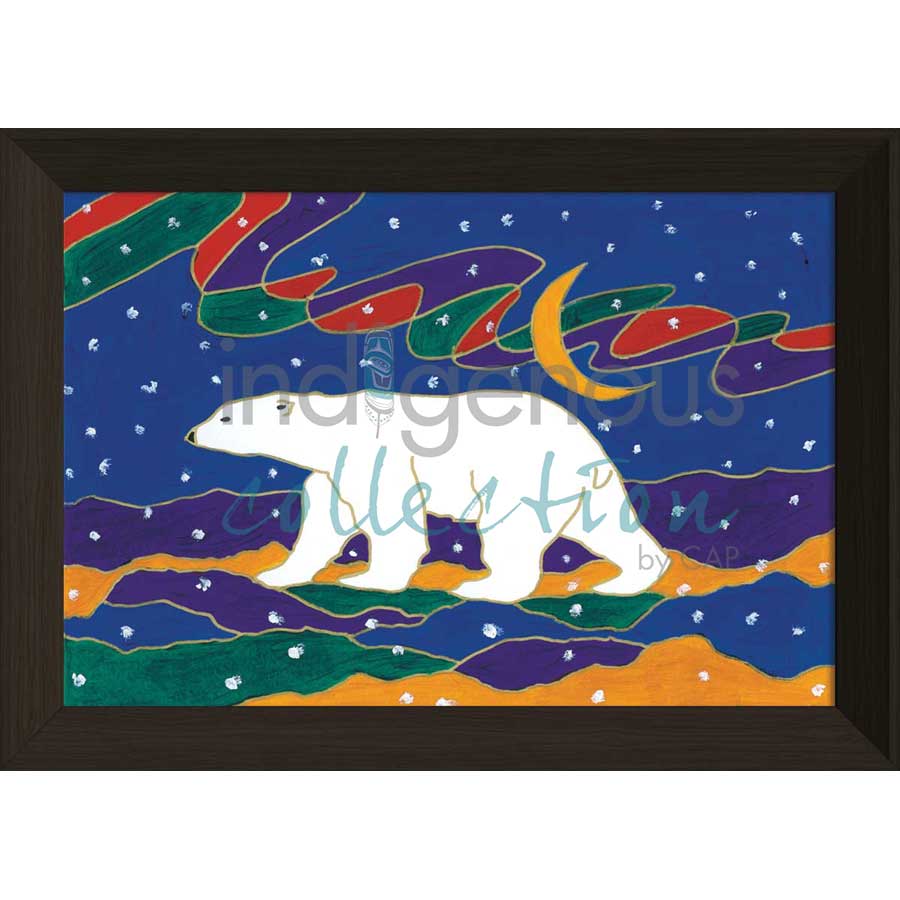 Papa Bear by artist Dawn Oman - Denesuline (Chipewyan). Indigenous Collection