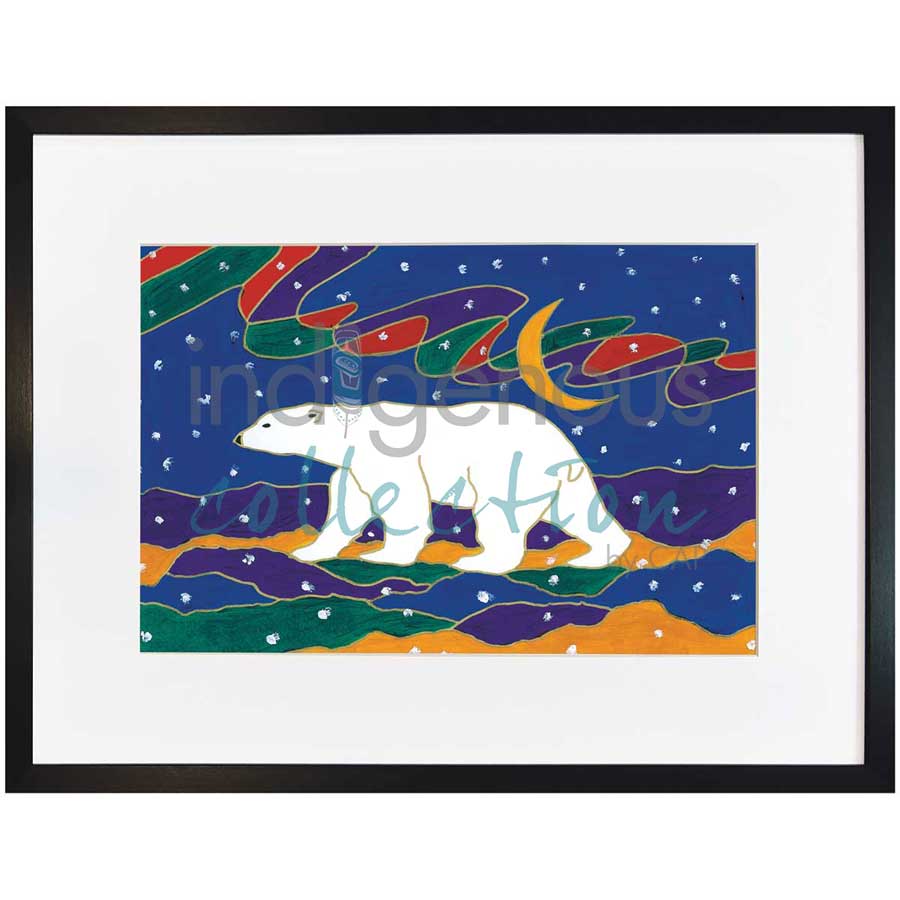 Papa Bear by artist Dawn Oman - Denesuline (Chipewyan). Indigenous Collection