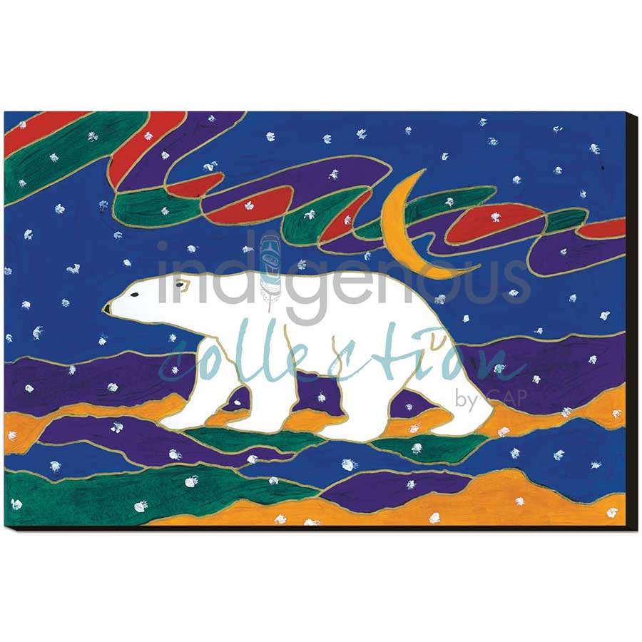 Papa Bear by artist Dawn Oman - Denesuline (Chipewyan). Indigenous Collection