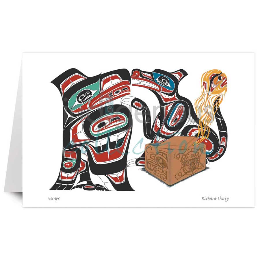 Escape by artist Richard Shorty