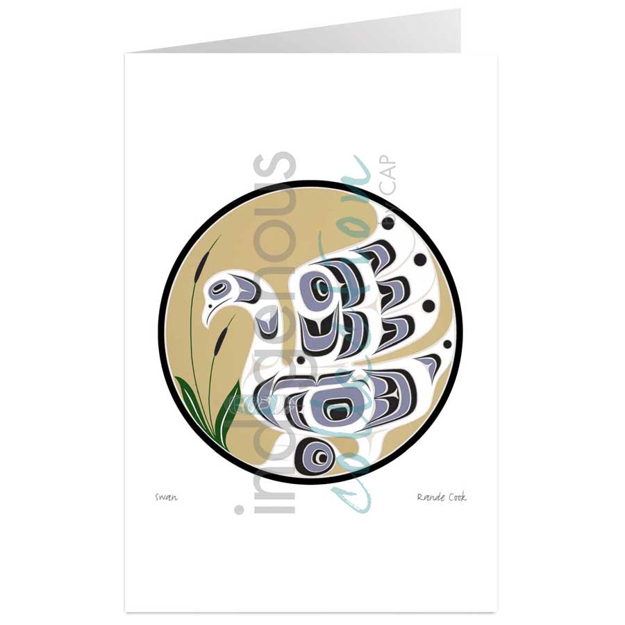 Swan by artist Randy Cook