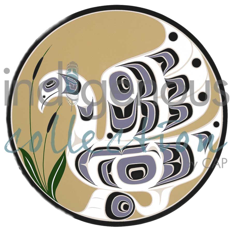 Swan by artist Randy Cook