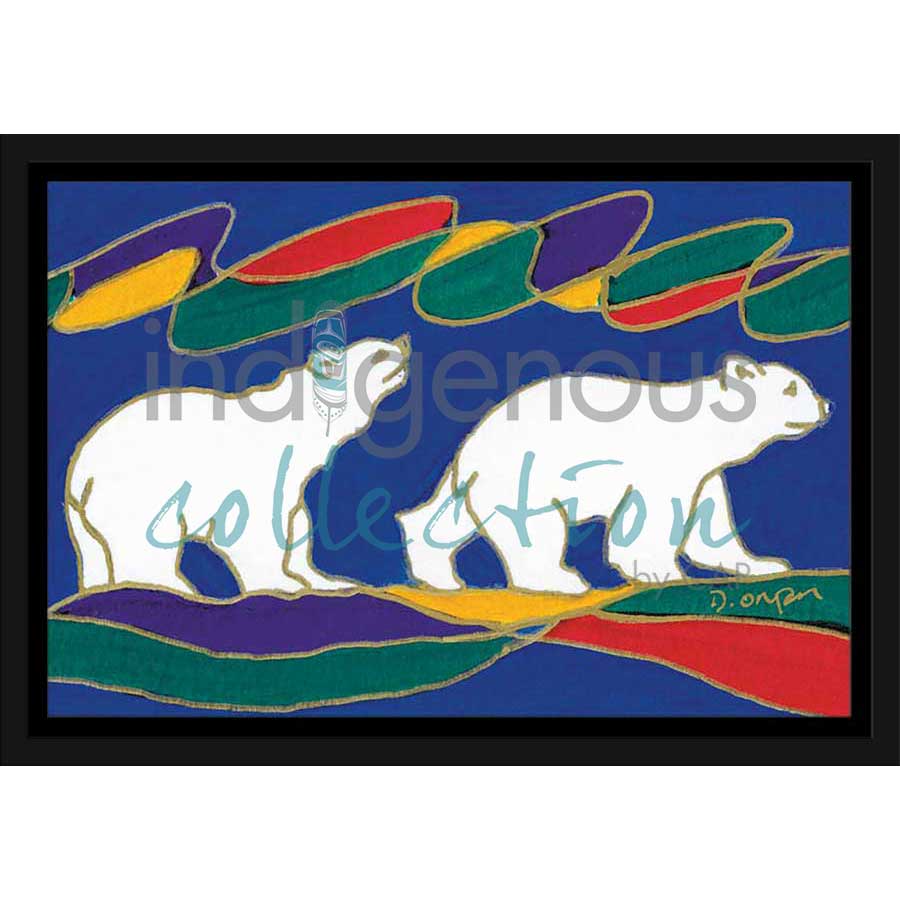 Cub Scouts by artist Dawn Oman - Denesuline (Chipewyan). Indigenous Collection