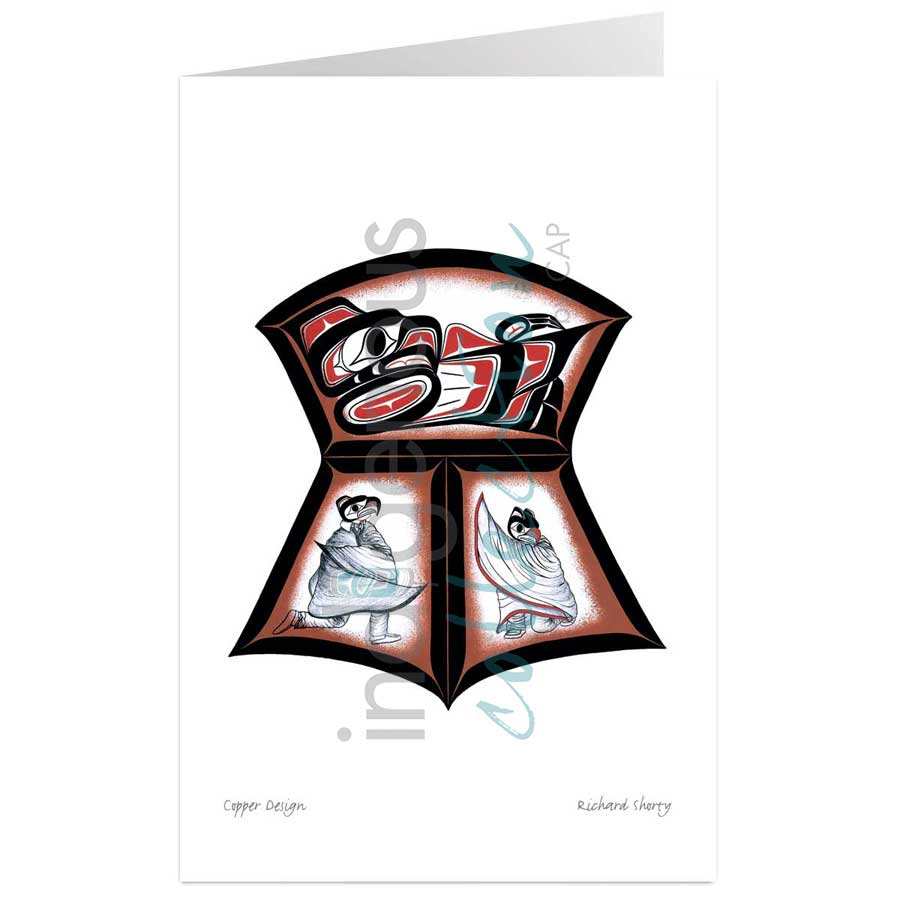 Copper Design by artist Richard Shorty