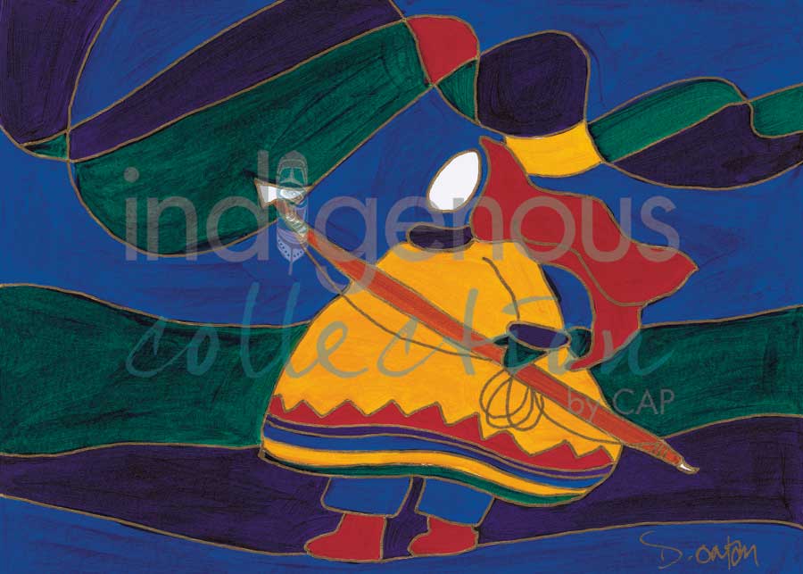 The Harpoonist by artist Dawn Oman