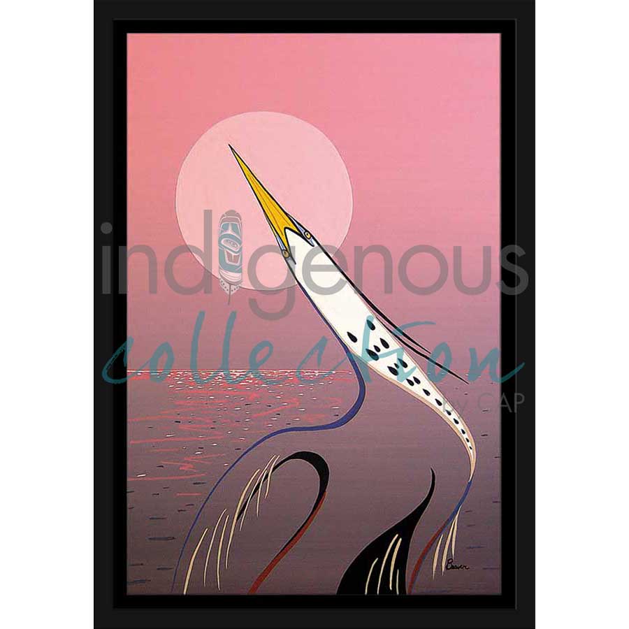 Sun Point by artist Rick Beaver - Ojibway. Indigenous Collection