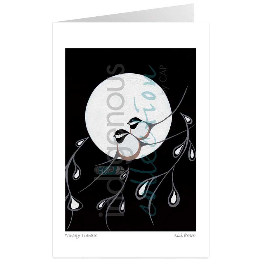 Wintery Traverse by artist Rick Beaver