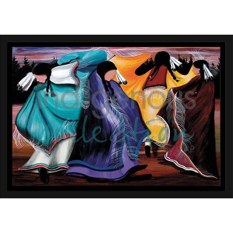 Heartbeat by artist Betty Albert - Cree. Indigenous Collection