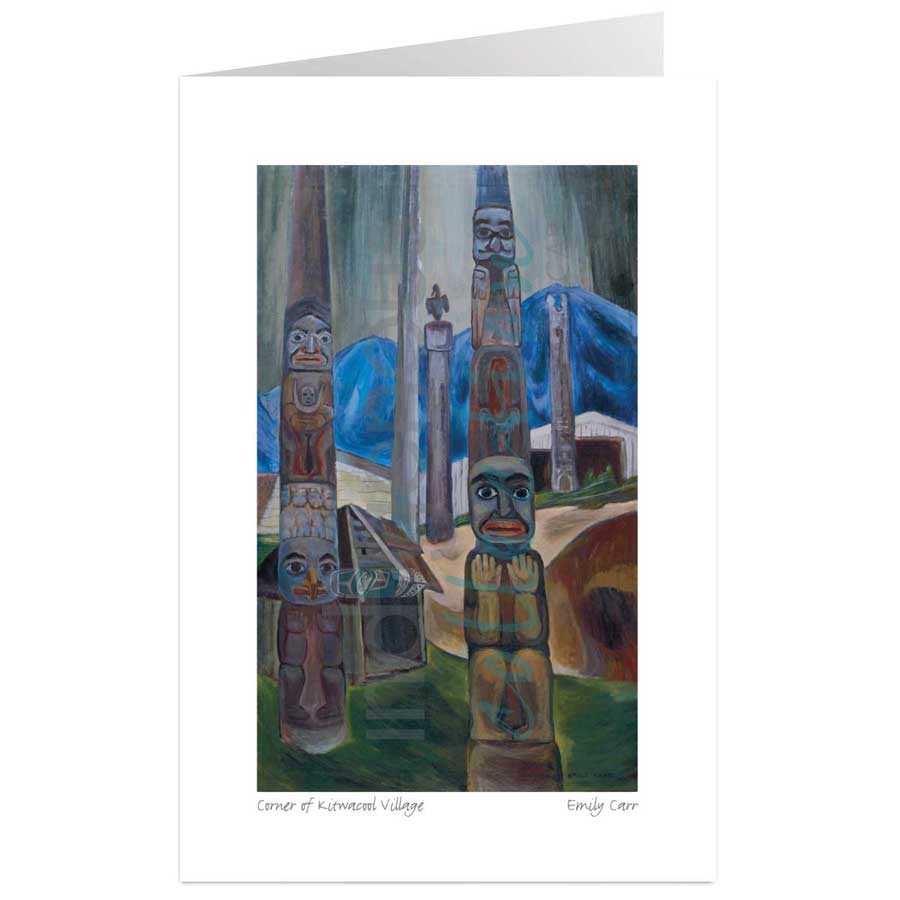Corner of Kitwacool Village by artist Emily Carr