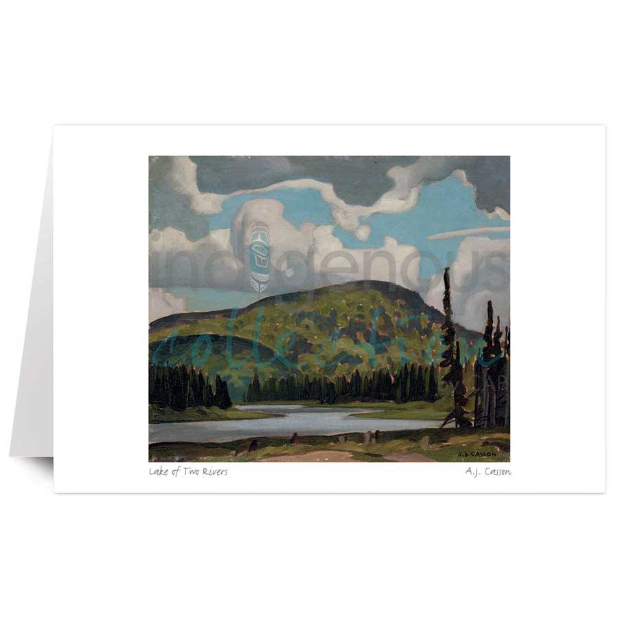 Lake of Two Rivers by artist A.J. Casson
