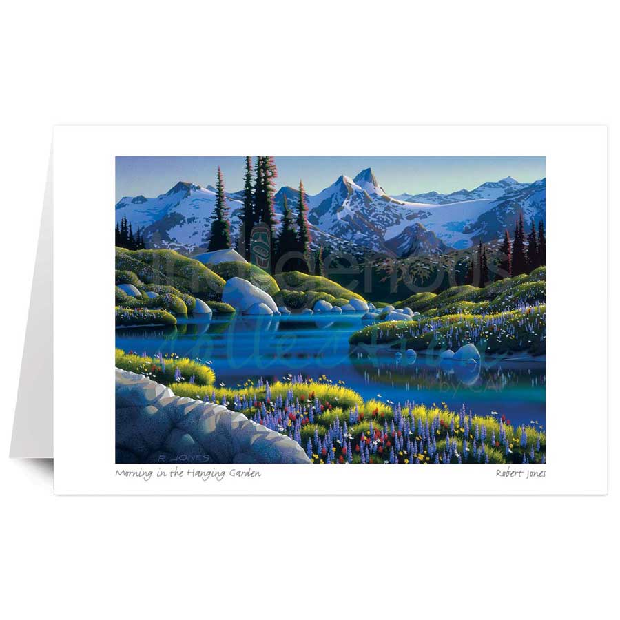 Morning in the Hanging Garden by artist Robert Jones