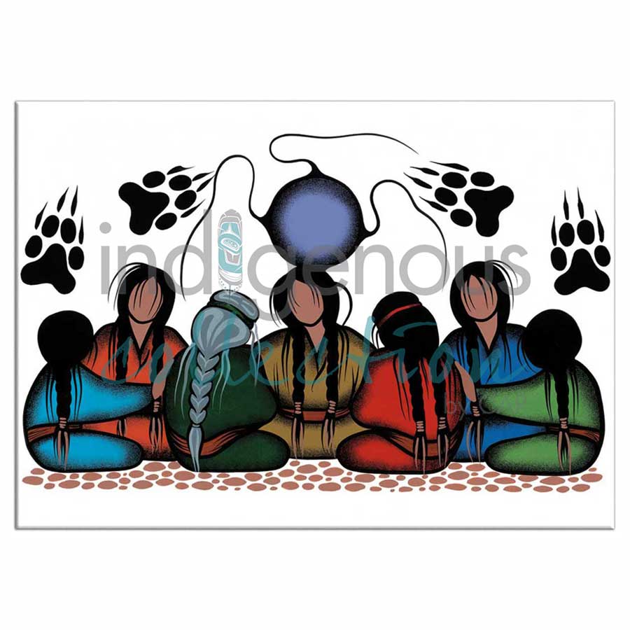 Strength Working Together Magnets by artist Simone McLeod