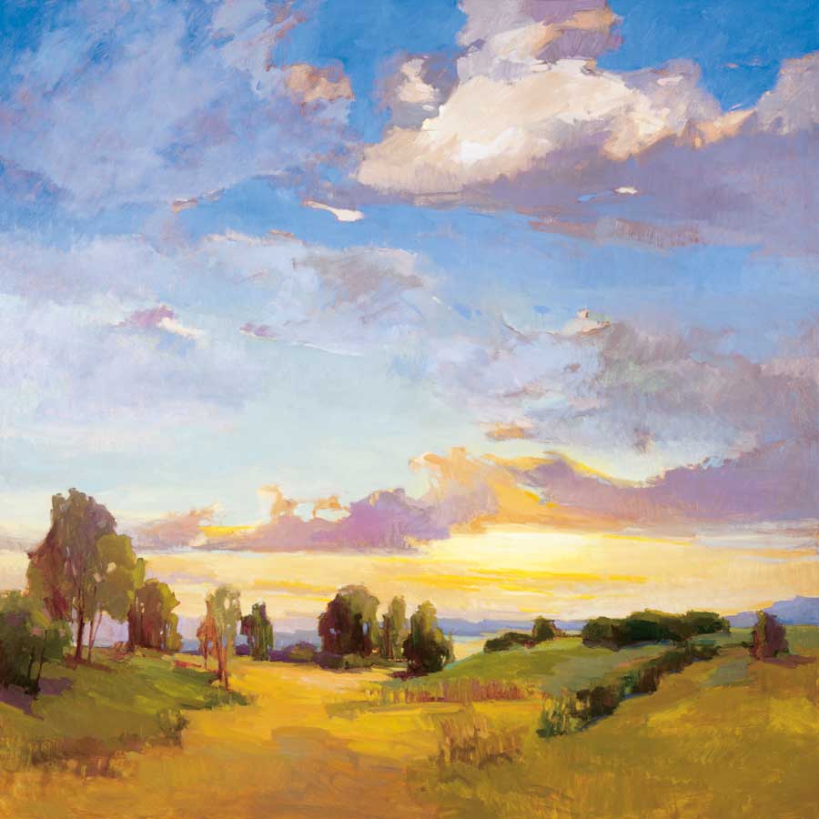 Golden Horizons by artist Vicky McMurry