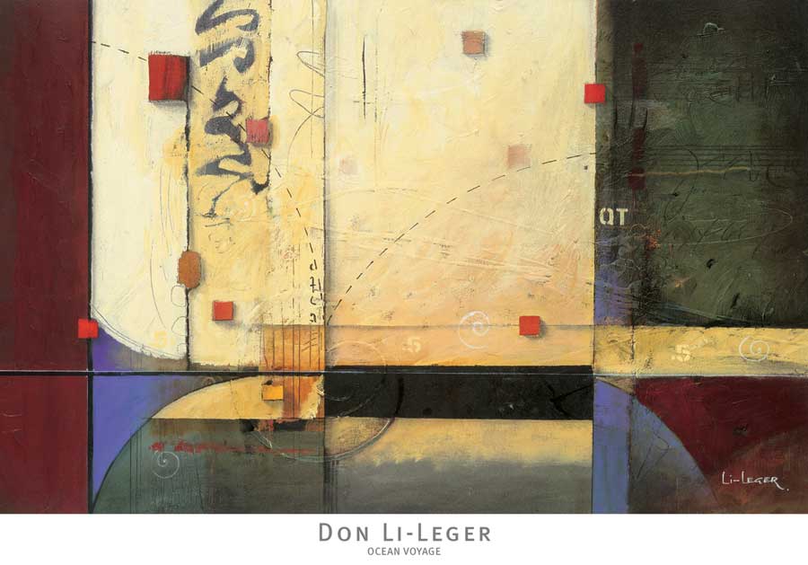 Ocean Voyage by artist  Don Li-Leger