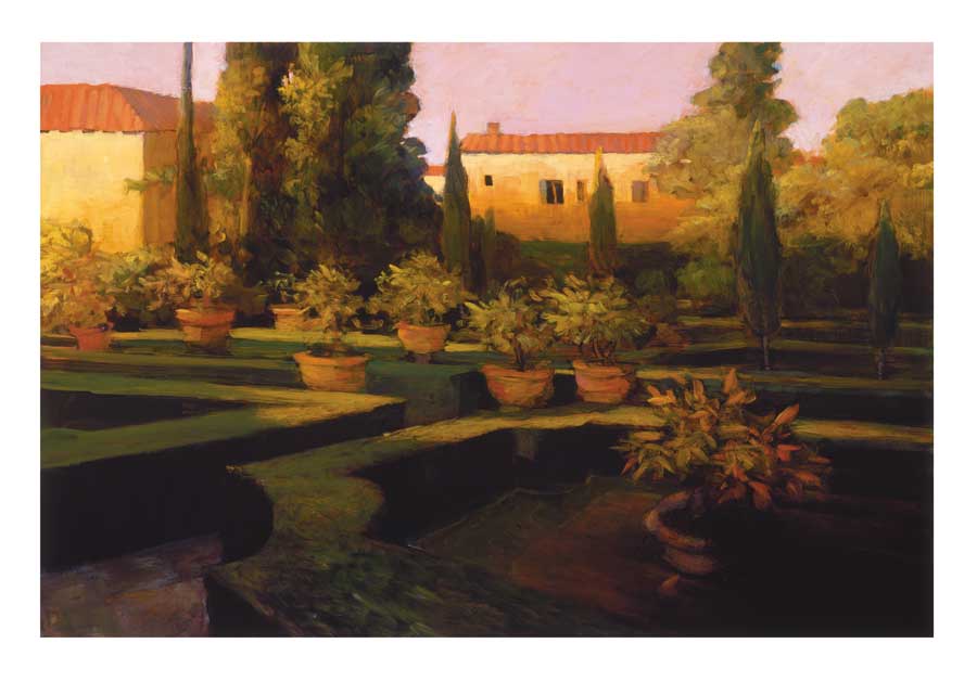 Verona Garden by artist  Philip Craig