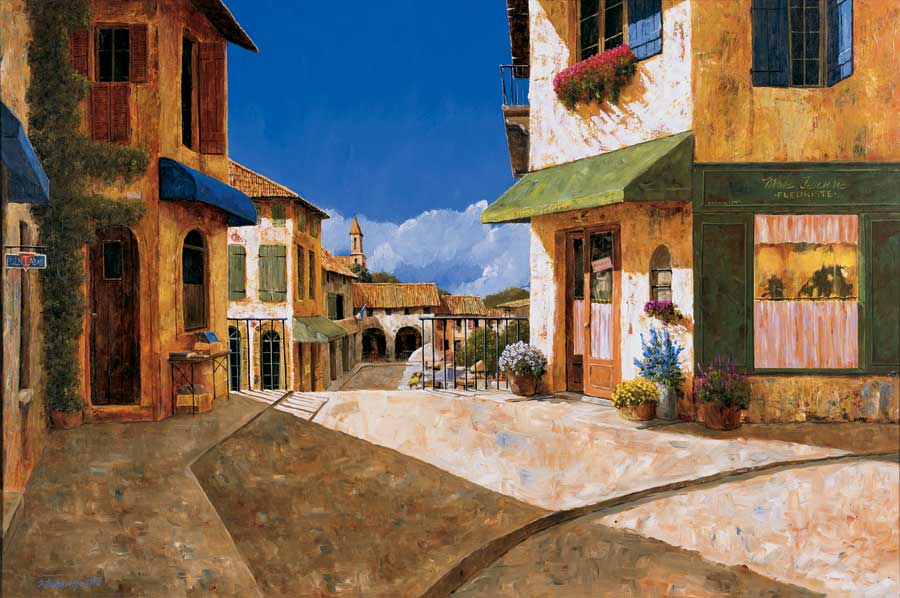 On My Way to the Market by artist  Gilles Archambault