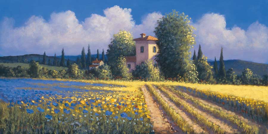 Summer Fields II by artist  David Short