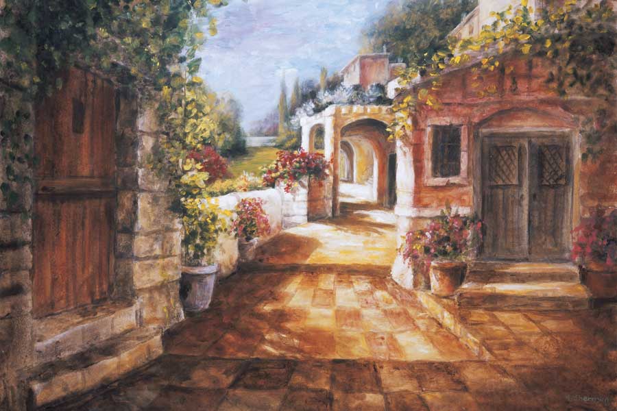 Passage Into the Garden by artist  Kathryn  Sherman