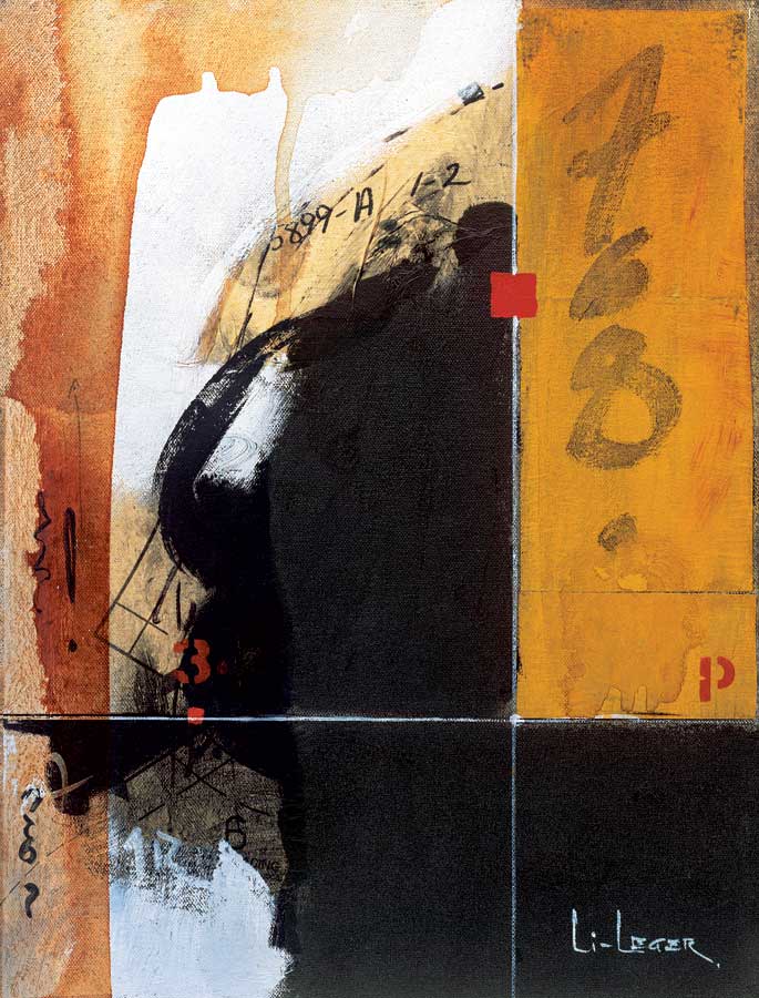 Intention by artist  Don Li-Leger