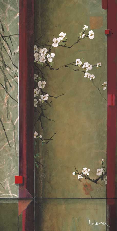 Blossom Tapestry I by artist  Don Li-Leger