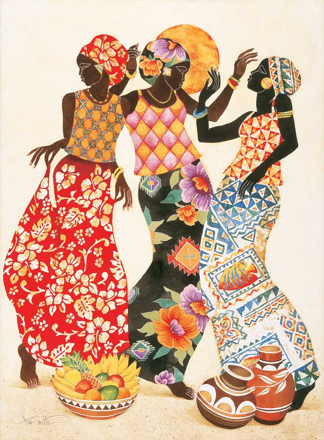 Jubilation by artist  Keith  Mallett
