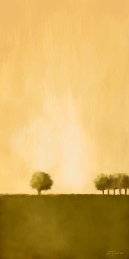 Cluster of Trees II by artist  Tandi Venter