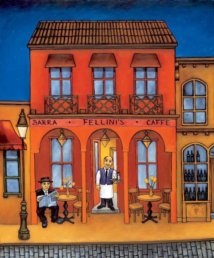 Fellini's by artist  Will Rafuse