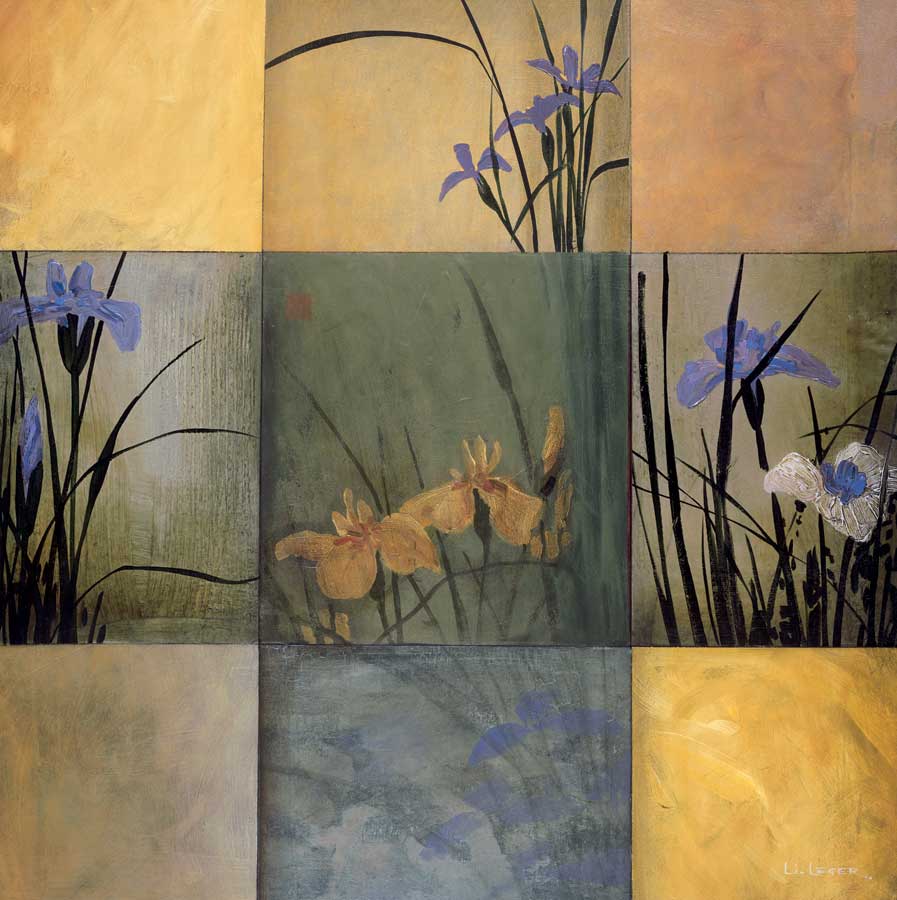 Iris Nine Patch by artist  Don Li-Leger