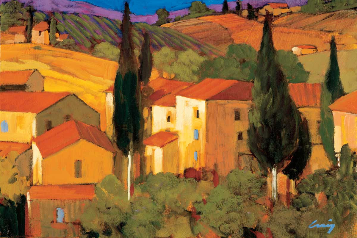 Terracotta Vista by artist  Philip Craig