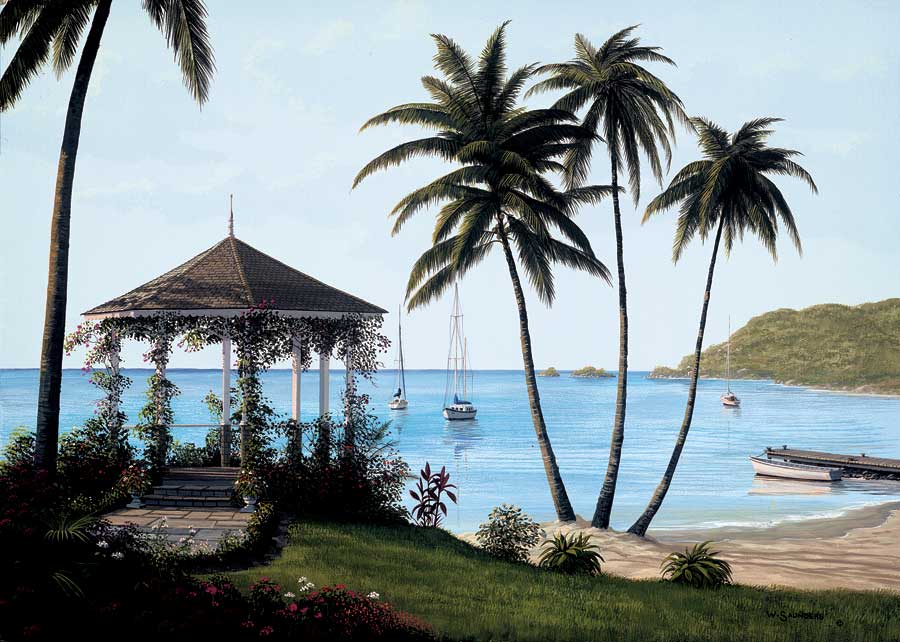 Caribbean Dreams by artist  Bill Saunders