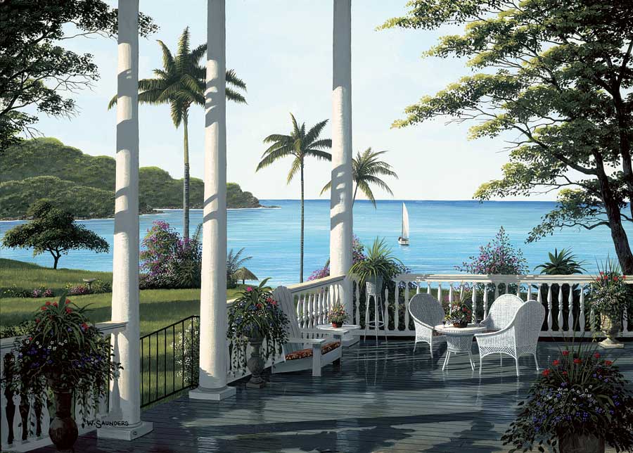 Caribbean Comfort by artist  Bill Saunders